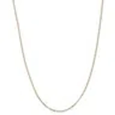 Pre-owned Superdealsforeverything Real 14kt Yellow Gold 1.25mm Flat Figaro Pendant Chain; 18 Inch