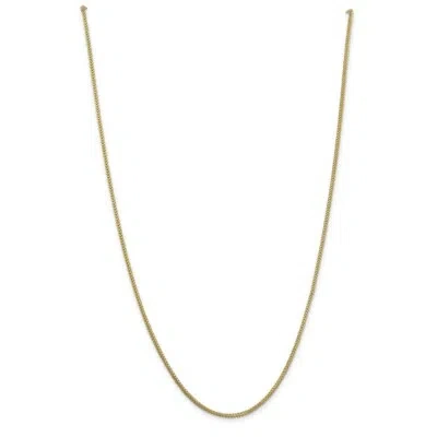 Pre-owned Superdealsforeverything Real 14kt Yellow Gold 1.25mm Franco Chain; 16 Inch; Lobster Clasp