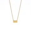Superdivajewellery Women's Gold Initial Make A Wish Necklace In Gold