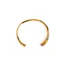 Superdivajewellery Women's Gold Jenna Multicoloured Bangle In Gold