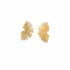 Superdivajewellery Women's Gold Saint Elizabeth Earrings In Gold