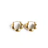 Superdivajewellery Women's Hoop Gold Bubble Earrings In Gold