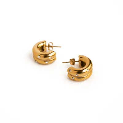Superdivajewellery Women's Remi Gold Hoops
