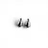 Superdivajewellery Women's Teja Silver Gemstone Pear Drop Earrings In Silver