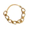 Superdivajewellery Women's Ubah Gold Chunky Bracelet In Gold