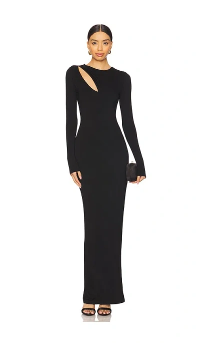 Superdown Adelina Maxi Dress In Black