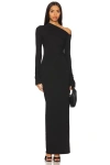 Superdown Advice Maxi Dress In Black
