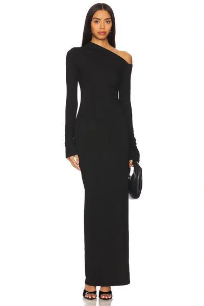 Superdown Advice Maxi Dress In Black