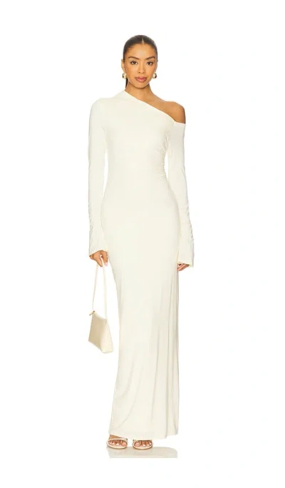 Superdown Advice Maxi Dress In White