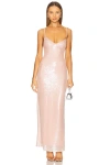Superdown Alba Maxi Dress In Blush