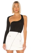 Superdown Alessandra Bodysuit In Black