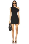 Superdown Alessia Mini Dress In Black