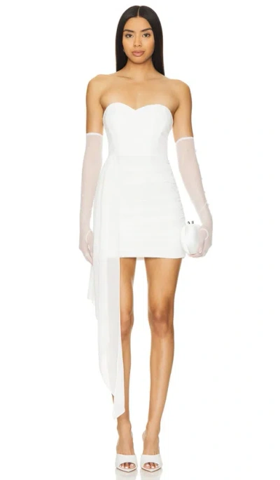 Superdown Alivia Mini Dress In White