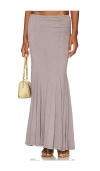 Superdown Alizette Skirt In Gray