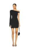 Superdown Allegra Mini Dress In 黑色