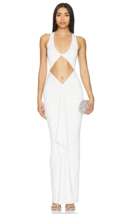 Superdown Amai Maxi Dress In White