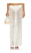 Superdown Amelia Maxi Skirt In White