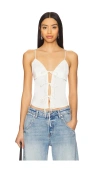 Superdown Anahi Cami Top In 象牙白