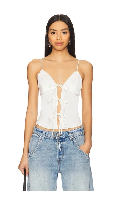 Superdown Anahi Cami Top In 象牙白