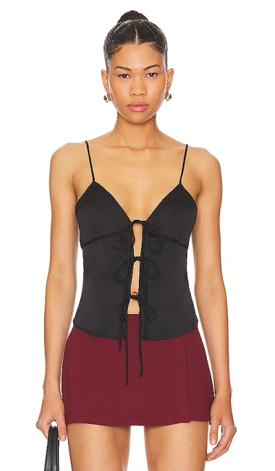 Superdown Anahi Cami Top In Black