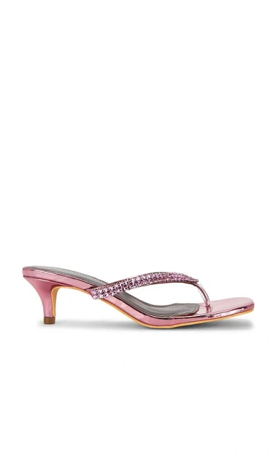 Superdown Anika Heel In Animal Print