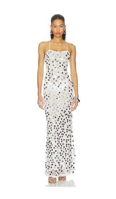 Superdown Arna Maxi Dress In White