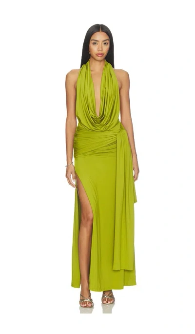 Superdown Arwen Maxi Dress In Green