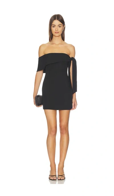 Superdown Astar Mini Dress In Black