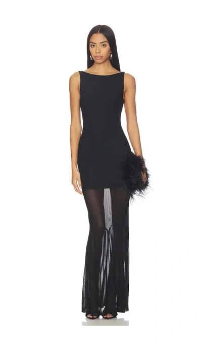 Superdown Auli Maxi Dress In Black