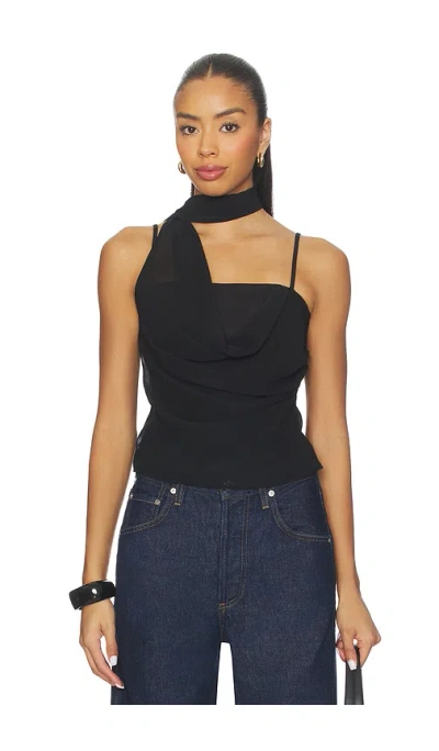 Superdown Autumn Top In Black