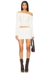 Superdown Ava Skirt Set In Cream