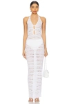 Superdown Avril Maxi Dress In White