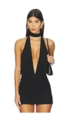 Superdown Baila Bodysuit In Black