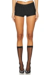 Superdown Baya Micro Mini Short In Black