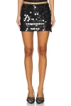 Superdown Bebe Mini Skirt In Black