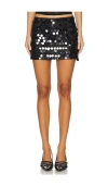 Superdown Bebe Mini Skirt In Black