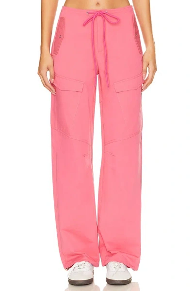 Superdown Beck Cargo Pant In Hot Pink