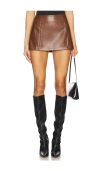Superdown Blaklie Mini Skirt In Brown