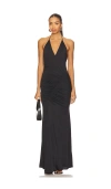 Superdown Blakly Maxi Dress In Black
