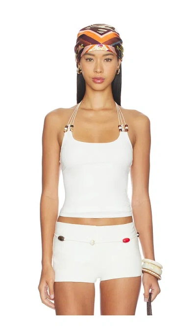 Superdown Blanche Halter Top In White
