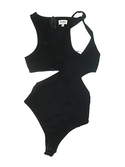 Pre-owned Superdown Bodysuit In Black