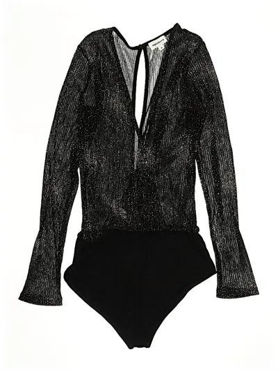 Pre-owned Superdown Bodysuit In Black