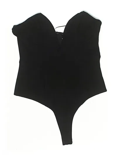 Pre-owned Superdown Bodysuit In Black
