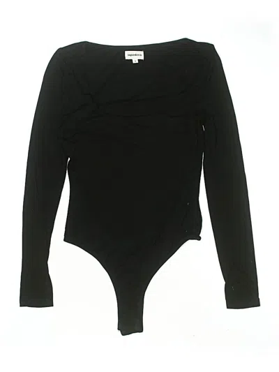 Pre-owned Superdown Bodysuit In Black