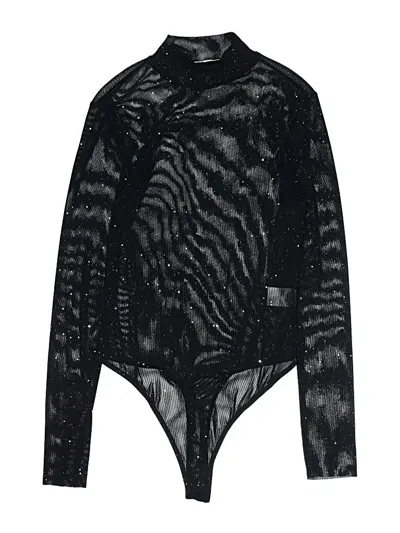 Pre-owned Superdown Bodysuit In Black