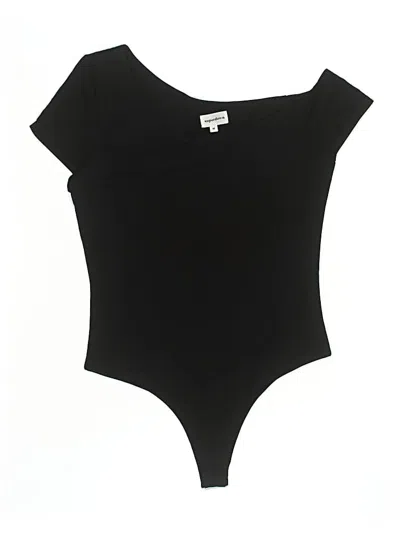 Pre-owned Superdown Bodysuit In Black