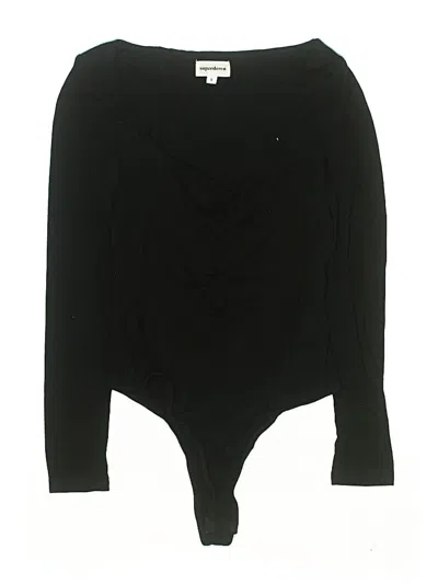 Pre-owned Superdown Bodysuit In Black
