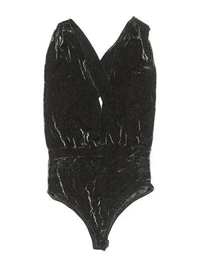 Pre-owned Superdown Bodysuit In Black