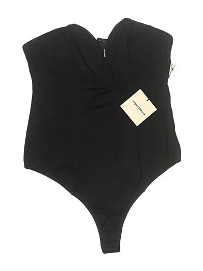 Superdown Bodysuit In Black