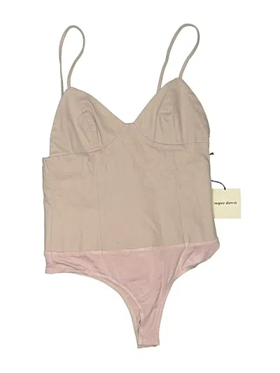 Pre-owned Superdown Bodysuit In Brown